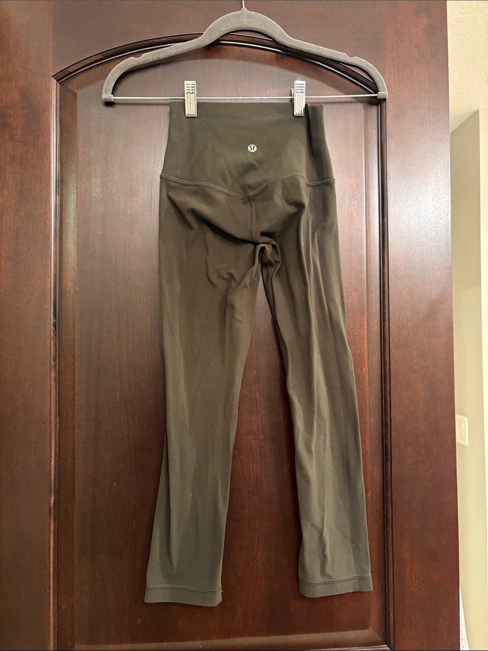 lululemon athletica Olive Green High-Rise Leggings 21” inseam